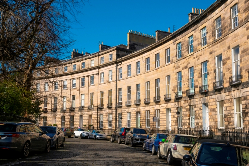 Circus Place, Edinburgh Credit Visit Scotland Kenny Lam